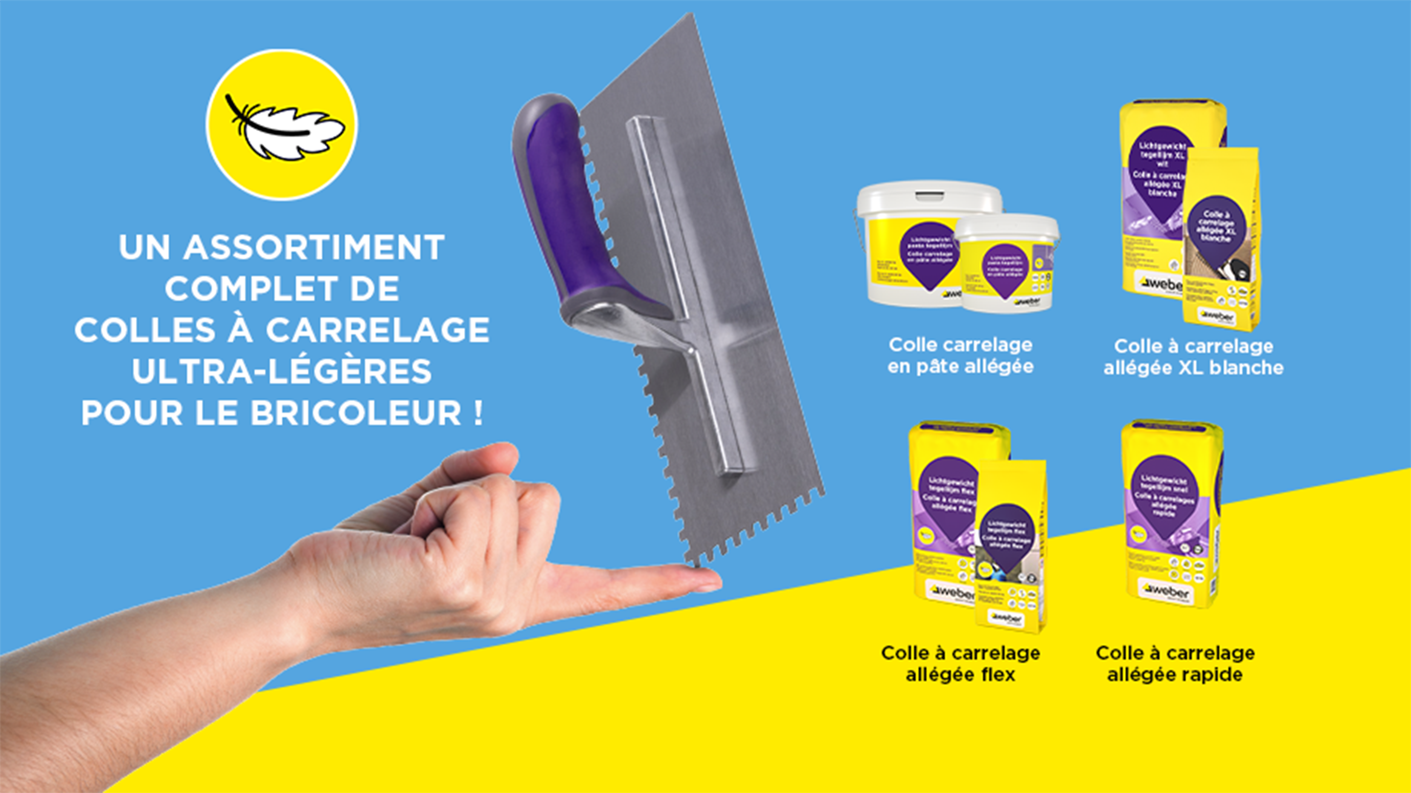 Un assortiment complet de colles à carrelage ultralégères pour le — free download